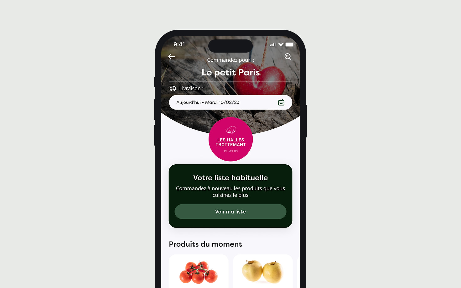 Kitchn : Une application mobile iOS et Android, avec son back-office web, pour la prise de commande d’un distributeur alimentaire.